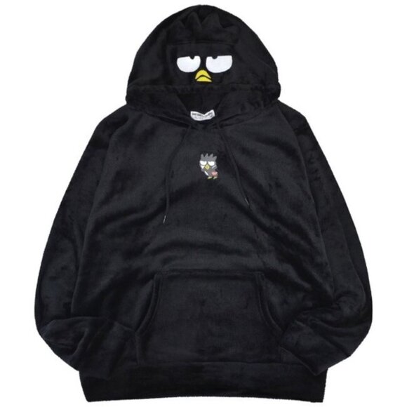 Sanrio Badtz-Maru Cosplay Sherpa Hoodie - Picture 1 of 5